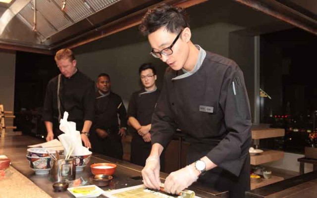 PHOTOS: Sushi and teppan class at ICHO-2